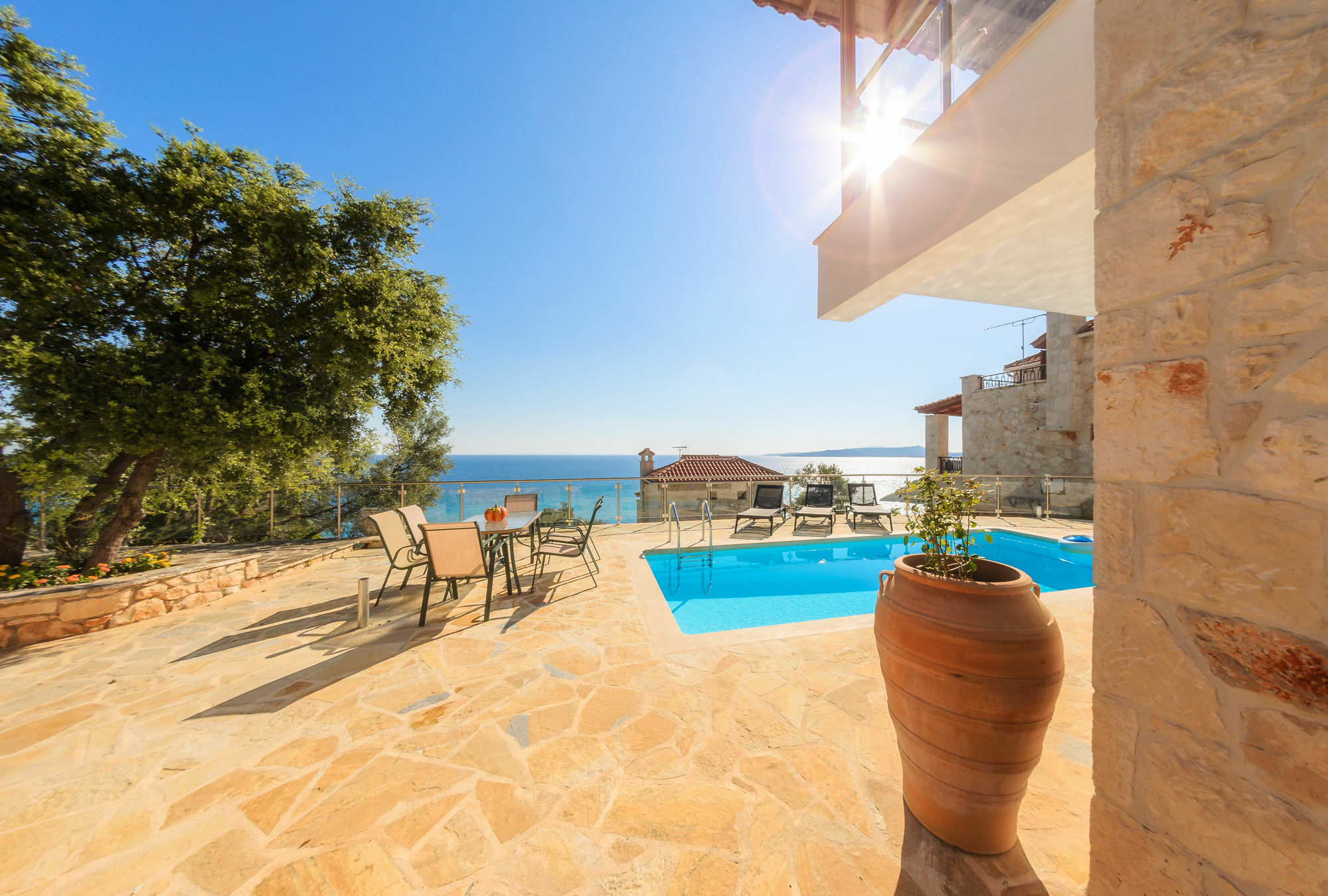Orient Villas Exclusive Mikro Nisi Εξωτερικό φωτογραφία